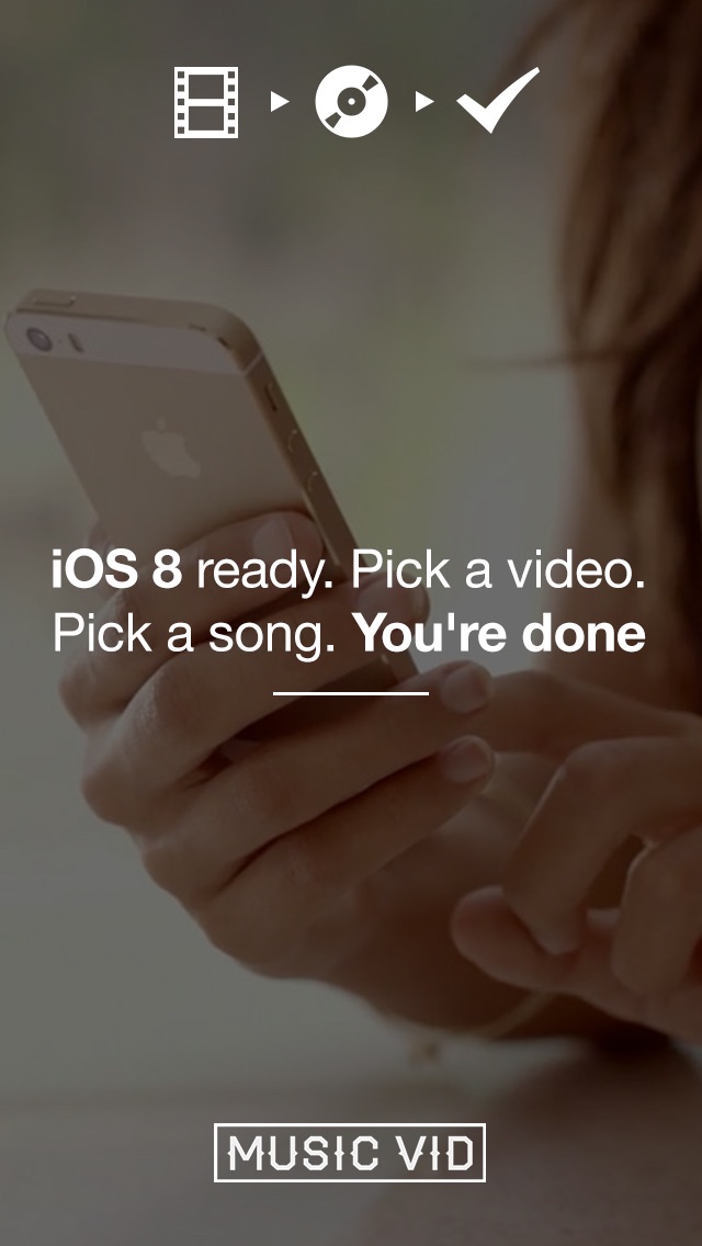 How to cancel & delete MusicVid + Play Background Music on Videos for Vine and Instagram from iphone & ipad 3