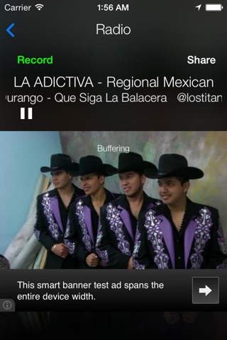 Regional Mexican Music Radio Recorder screenshot 2