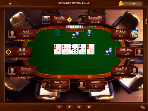 Screenshot #4 pour Mega Poker Texas Holdem