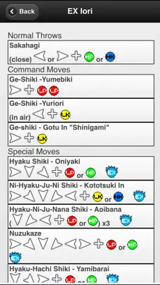 Screenshot 1 Pocket Guide for KOF XIII iphone