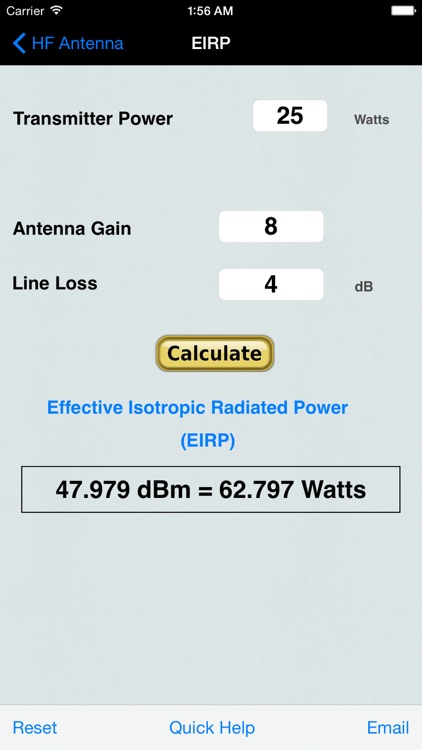 HF Beam Antenna Calculator screenshot-3