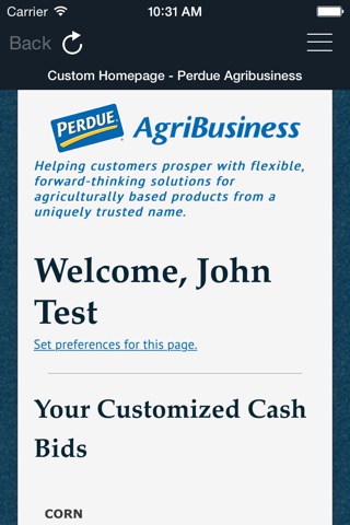 Perdue AgriBusiness screenshot 2