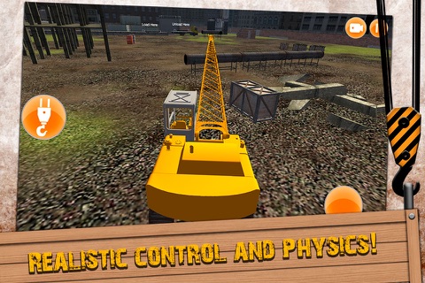 Crane Driving Simulator 3D Free screenshot 4