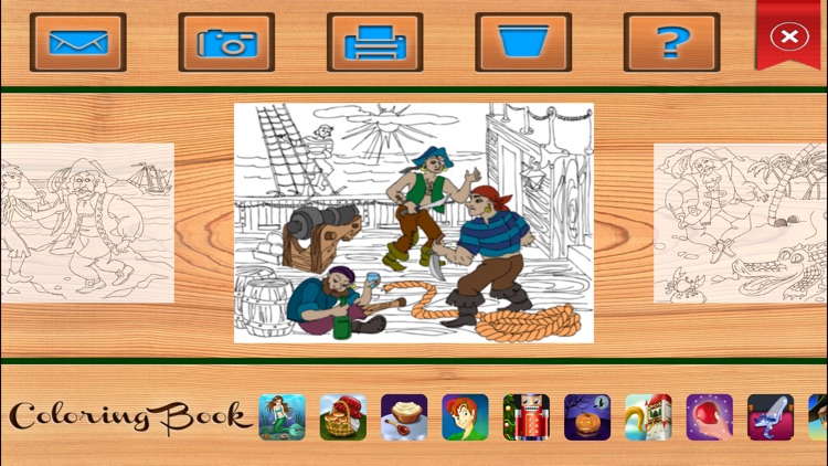 Peter Pan. Coloring book for children