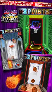 arcade basketball real cash tournaments iphone screenshot 1