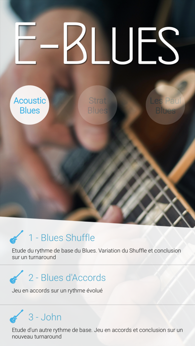 Screenshot #3 pour E-Blues : Le blues à 12 mesures à la guitare