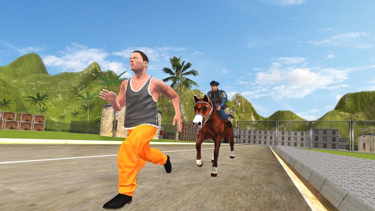 Prisoner Escape Police Horse - Chase & Clean The City of Crime From Robbers & Criminals screenshot-3