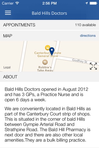 Bald Hills Doctors screenshot 2
