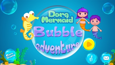 Anna's mermaid bubble pop adventure - free kids learning games iPhone screenshot