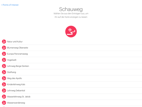Screenshot #5 pour Hohe Tauern Points of Interest