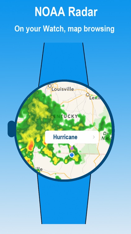 NOAA Watch Radar - Hi-Def Radar & alerts for Storm Warnings and Hurricane weather