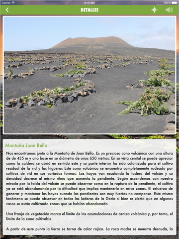 La Geria iPad screenshot