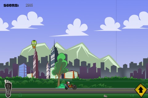 Amazing Motoring Wolf: Rocket Throught the City screenshot 4