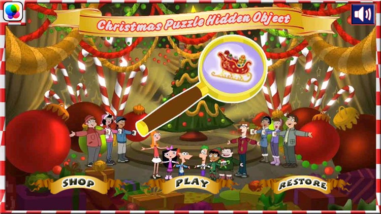 christmas puzzle hidden object