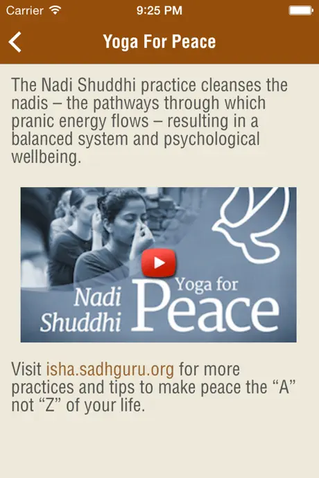 Yoga tools from Sadhguru