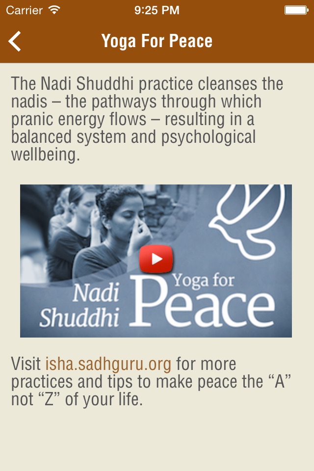 Yoga tools from Sadhguru screenshot 3