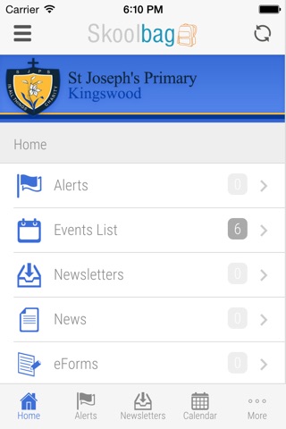 St Joseph's Primary Kingswood - Skoolbag screenshot 2