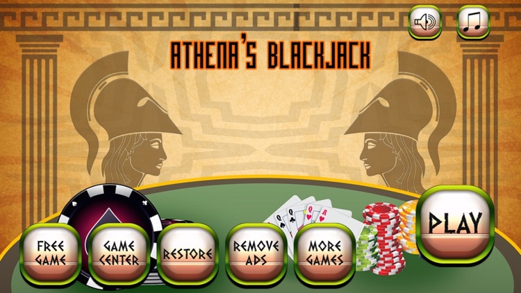 Athena's Vegas Blackjack - Free Pro Casino Cards 21