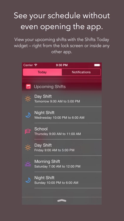 Shifts – Shift Worker Calendar