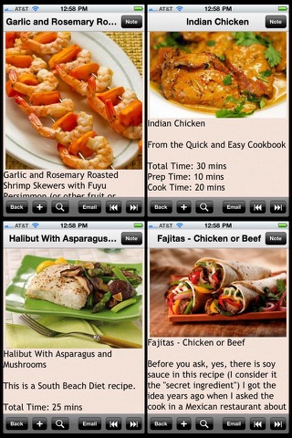 500 South Beach Recipes screenshot 4