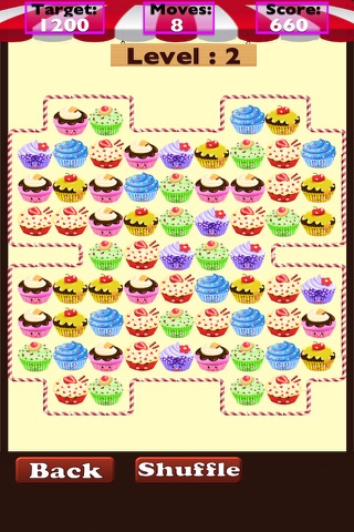 CupCake Match - Be Challenged on Challengers for Facebook Friends screenshot 2