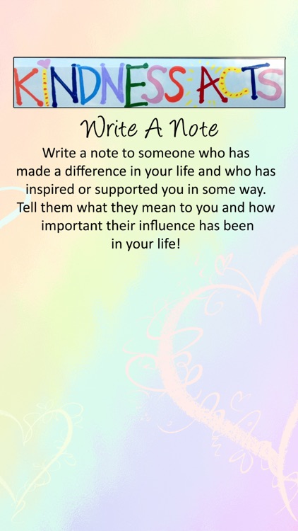 A Year of Kindness Acts