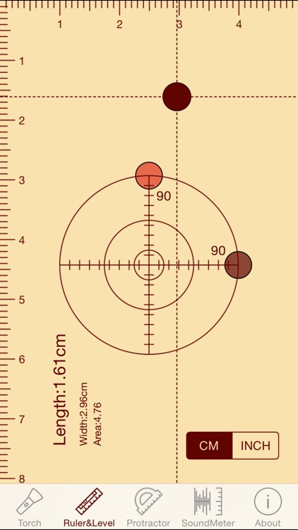 ytools-flashlight,ruler,spirit level,protractor and sound level meter
