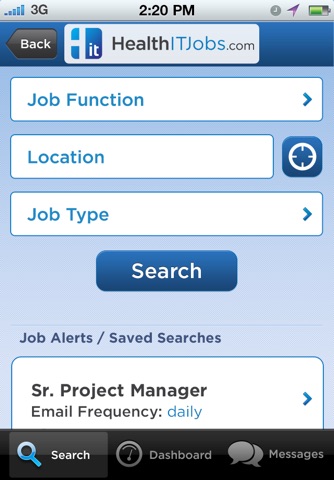 HealthITJobs screenshot 2