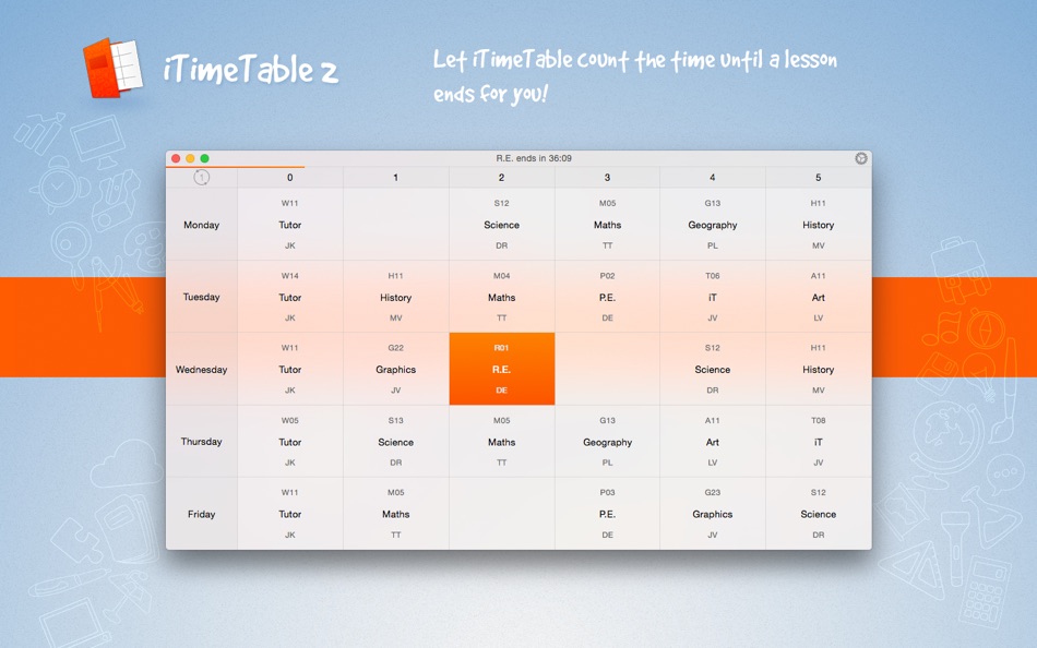 #2. iTimeTable 2 (macOS) Podle: Sandbox s.r.o.