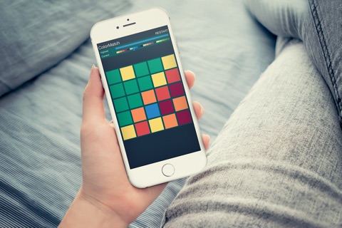 Color Match Maniac - Tile swipe and merge brain puzzle game with 3x3 - 5x5, undo and calming shades screenshot 3