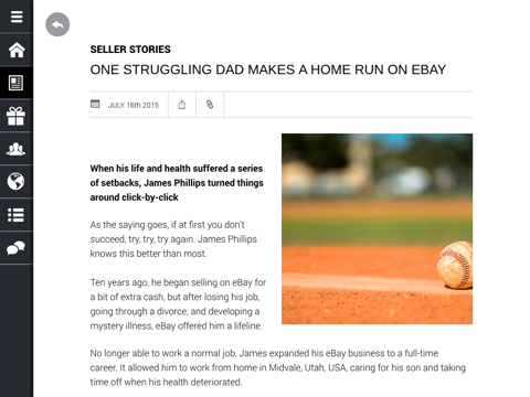 We are eBay iPad screenshot 2 - Business app