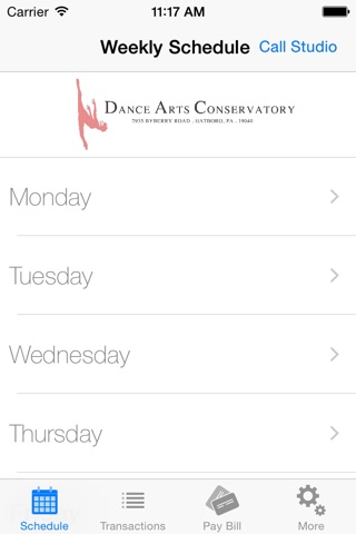 Dance Arts Conservatory screenshot 2