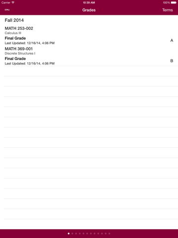 Screenshot #6 pour CMU Mobile