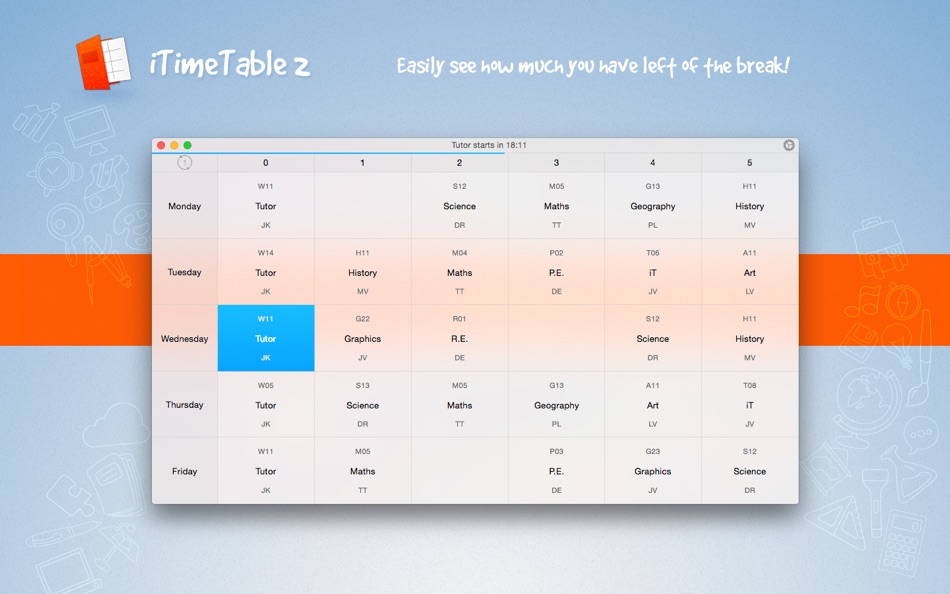 #3. iTimeTable 2 (macOS) Podle: Sandbox s.r.o.