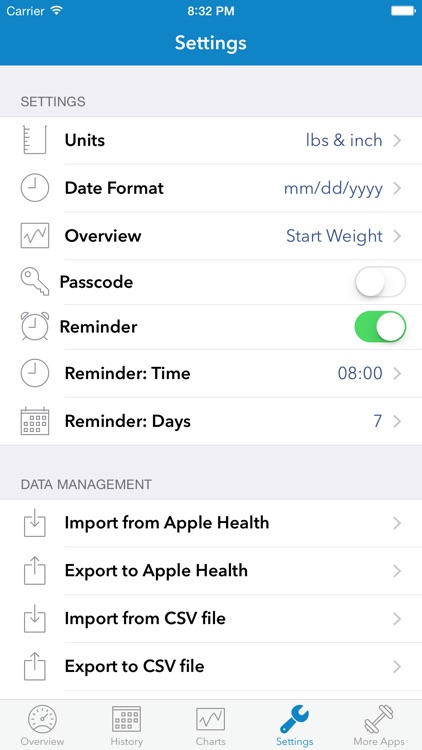 WeightDrop PRO – Weight Tracker and BMI Control Tool for Weight Loss - Get Fit & Lose Weight screenshot-4