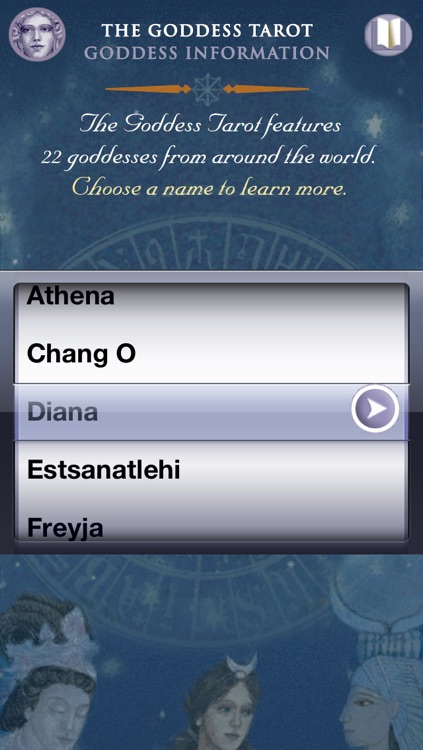 Goddess Tarot - Lite version screenshot-3