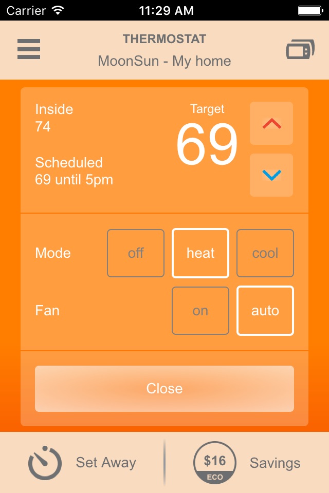 Smart Thermostat by NV Energy screenshot 2