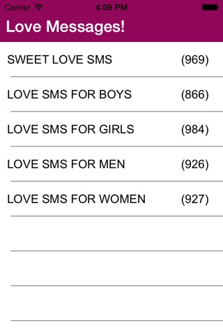 Love SMS Forever screenshot 2