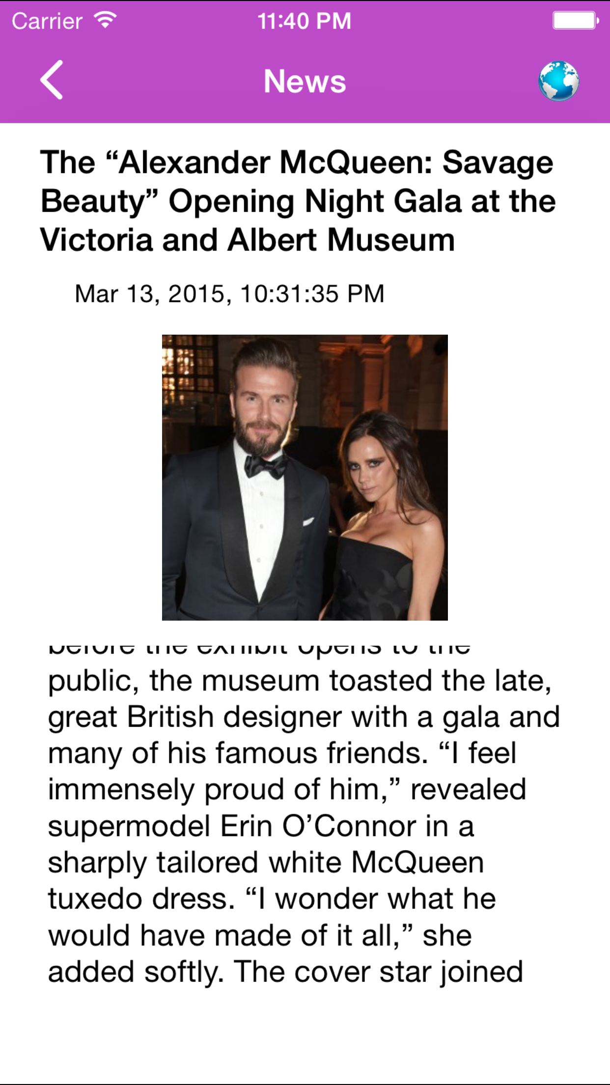 Fashion News - Latest news in the world