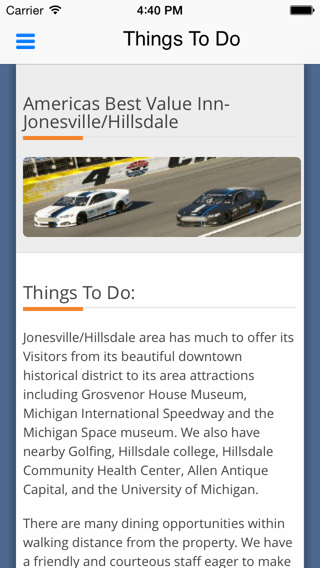 App screenshot