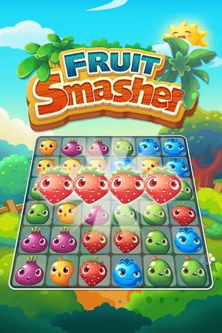 Fruit Smasher  -A wildly addictive match-two puzzle game! screenshot 3