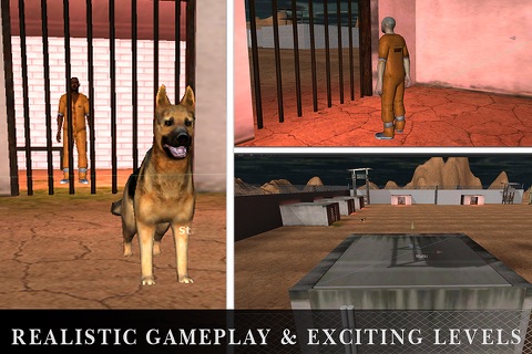 Border Police Dog Simulator: Police duty in crime city & prisoner escape game screenshot 4