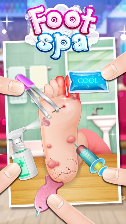 Foot Spa - Kids games