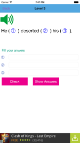 TyGonEN - English Listen Practice Free screenshot