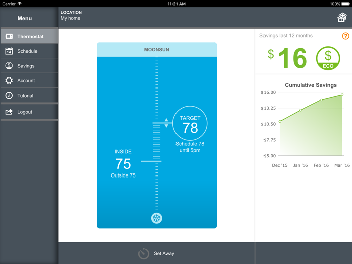 Smart Thermostat by NV Energy