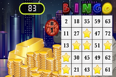 Absolute Crime Under-world Bingo Fun - Lane to Heaven Games Free screenshot 2