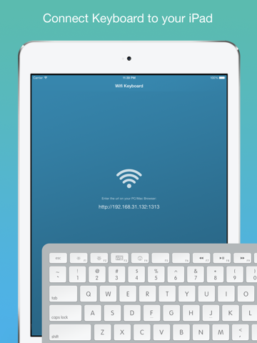 Wifi Keyboard - Connect your keyboard to iPhone/iPad with Wifiのおすすめ画像1