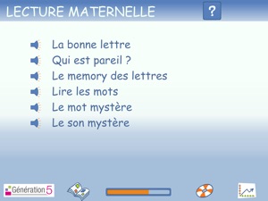 Lecture Maternelle Lite screenshot #1 for iPad