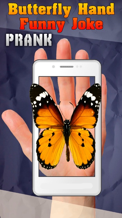 Butterfly Hand Funny Joke
