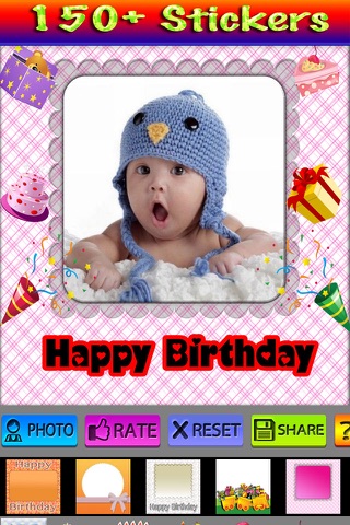 Happy Birthday Cards and Frarmes screenshot 3